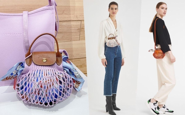 2022五大Longchamp珑骧包包：马鞍包、提把方包、迷你编织袋…平价超实用，你有了吗？