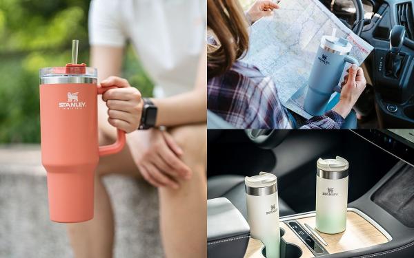 美国品牌STANLEY「吸管随手杯」8款绝美色、3种尺寸新登场，一天喝水量完美掌握！