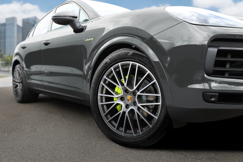 韩泰轮胎为保时捷卡宴提供原厂配套