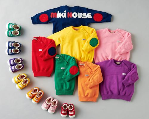  MIKI HOUSE 50周年限定LOGO系列来袭 萌娃秋冬必备！
