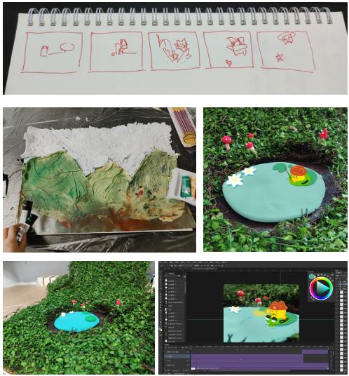  MOMO PLANET x BIFT动画学院联名动画接龙创作“探险寻宝”
