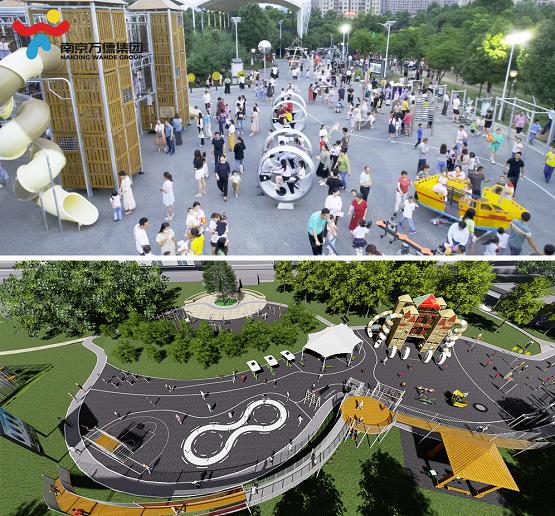  南京万德集团创新升级溧水区体育公园，助力全民健身