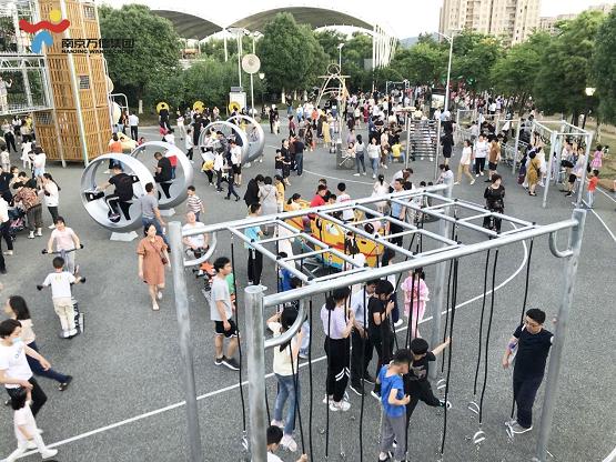  南京万德集团创新升级溧水区体育公园，助力全民健身