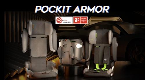  安全座椅可折叠=不安全？gb好孩子POCKIT ARMOR用实力SAY NO!