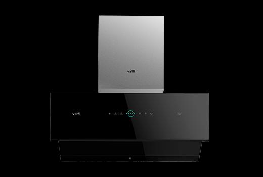  华帝橱柜烟机J6019：柜机一体设计创新型外推拢烟