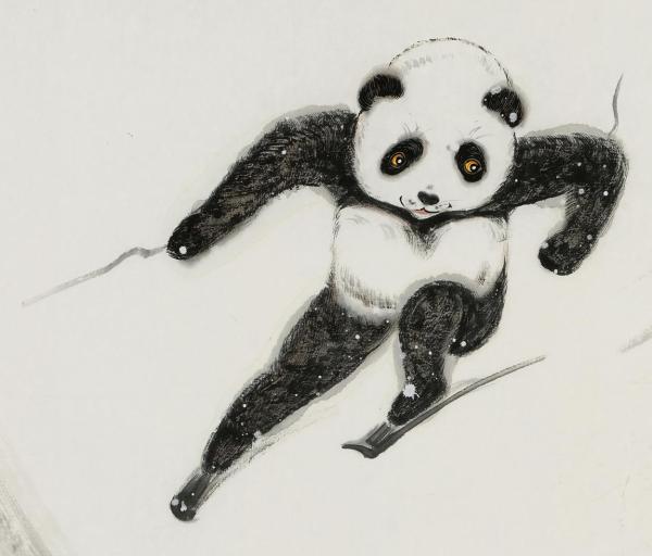  刘中笔下的5000只熊猫首亮北京