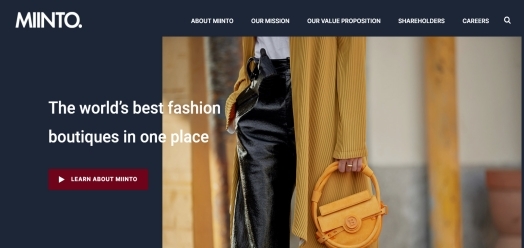  丹麦时尚电商MIINTO上线中国，开启时尚奢品购物新体验