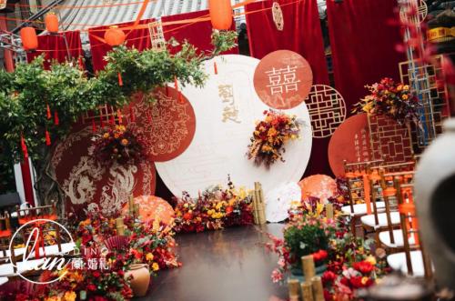  蘭Club打造“京味”十足的新中式婚礼