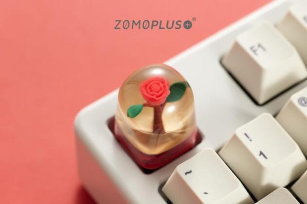 技术革新带来的童话，ZOMO发布玫瑰3D打印键帽