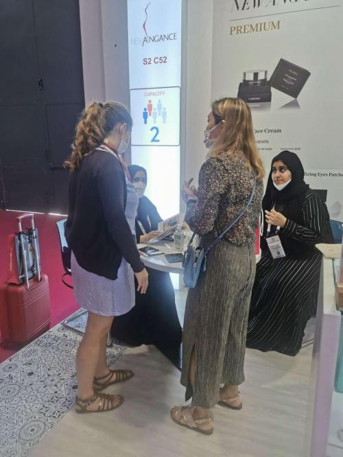 心仙格受邀出席第25届中东迪拜美容展会，产品引爆全场