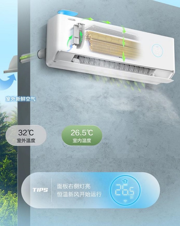 国庆长假何必人挤人？TCL卧室新风空调让你宅家也能纯享抚仙湖鲜氧