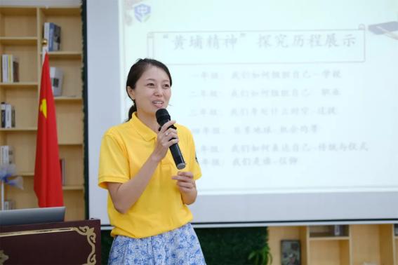 广州市侨联调研团参访黄埔区中大附属外国语实验学校 
