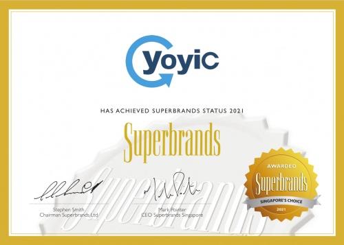  蒙牛YoyiC在新加坡荣获Superbrands奖项