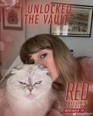 全新数字专辑《Red (Taylor's Version)》上线酷狗,Taylor Swift重绎经典之作