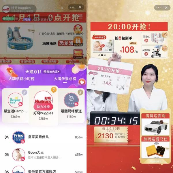  好奇直播4小时预售破1000万元，淘宝商家自播成为商业新密钥