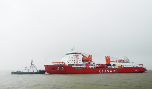 中国第38次南极考察队出征，探路者连续13年贴身护航
