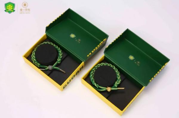 北京国安x金一文化联名潮品—“国安燃战京狮手绳”重磅发售！