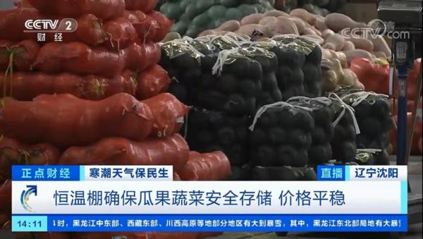  应对北方寒潮暴雪 地利集团沈阳哈尔滨等农批市场全力保障生鲜供应
