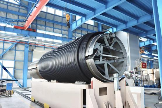  湖南公元自主研发超大口径HDPE克拉管，助力长江保护