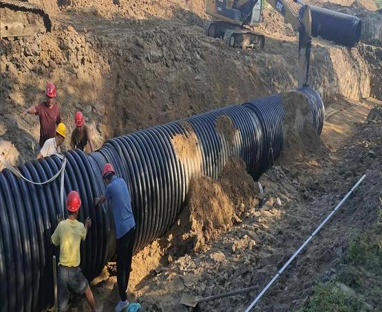  湖南公元自主研发超大口径HDPE克拉管，助力长江保护