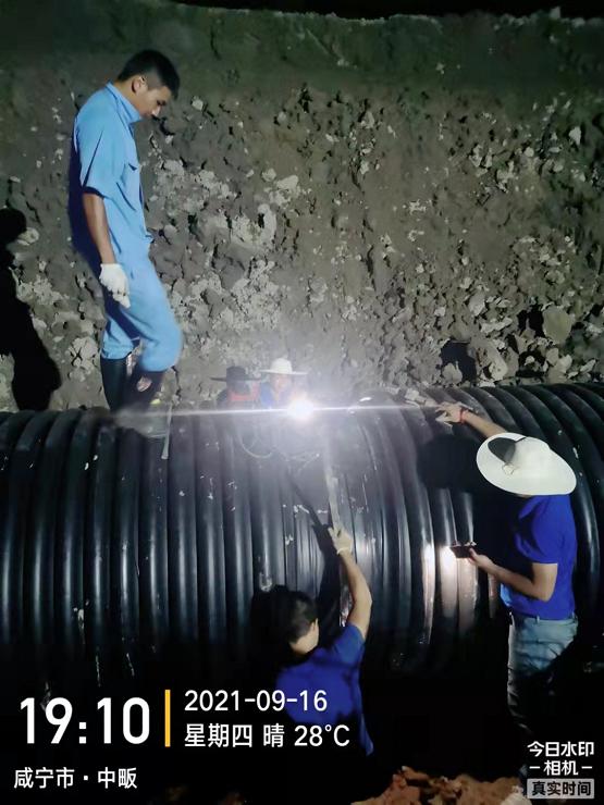  湖南公元自主研发超大口径HDPE克拉管，助力长江保护