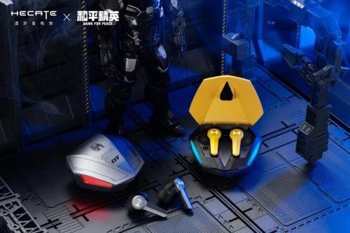 HECATE漫步者电竞x《和平精英》：打造首款联名机甲风蓝牙耳机！