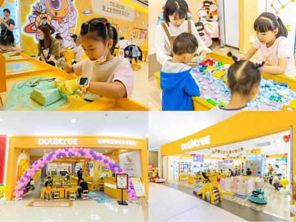  菠萝树益智玩具体验馆，全国700多家门店的品牌验证