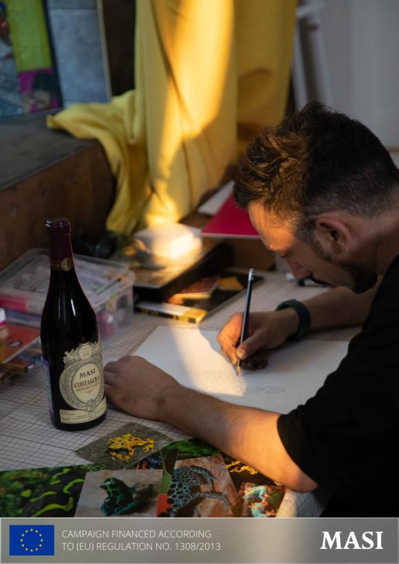  当艺术遇见葡萄酒——2021届“科斯塔当代艺术”揭幕Masi玛希艺术酒标