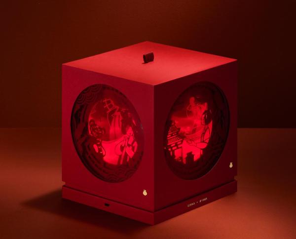 东方红点亮中国年，三草两木非遗再创唐宫夜宴剪纸限定版巧思迎新