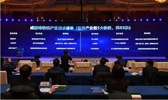 第十九届中国国际软件合作洽谈会启幕蓉城