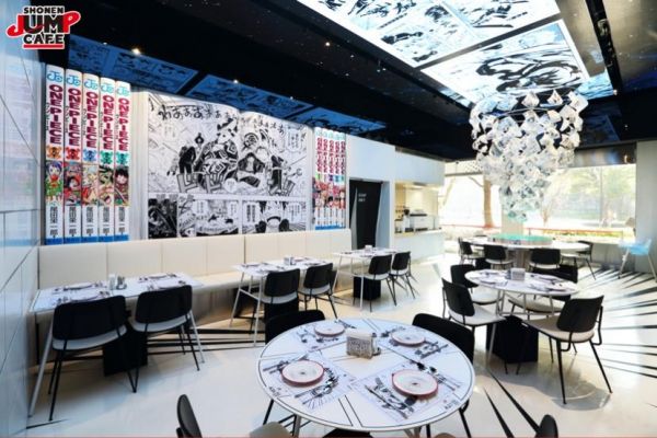   Dimensional new landmark SHOONEN JUMP CAFE officially opened its first store in China