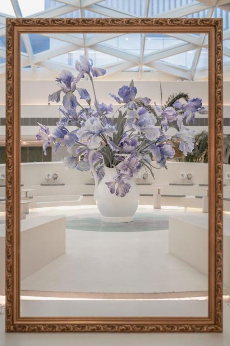  花厨携手阿南纸艺联合开启「鸢尾花季」