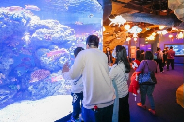 广州正佳广场拉满新年“氛围感” 吸引市民沉浸式畅游感受年味