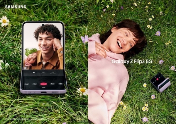  三星Galaxy Z Filp3 5G惊艳造型 开创手机拍摄新纪元