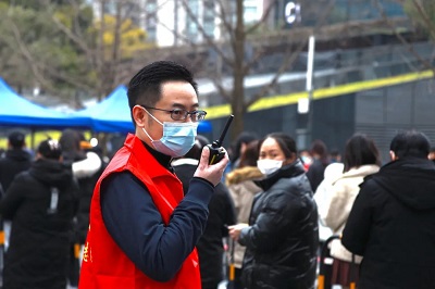  党建引领 企业参与 包楼到人 成都天府软件园有序开展核酸检测