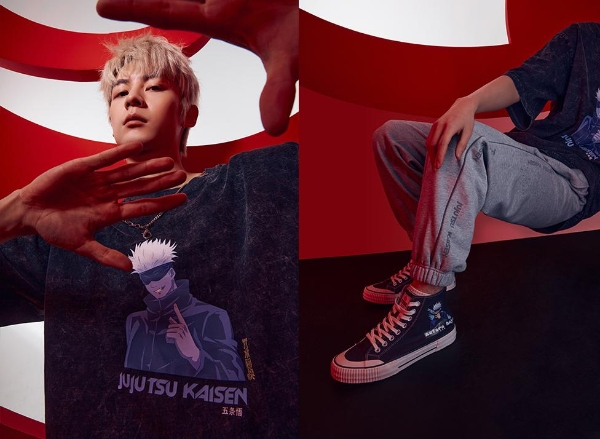 hotwind热风X《咒术回战》跨界合作，联名打造潮流鞋服