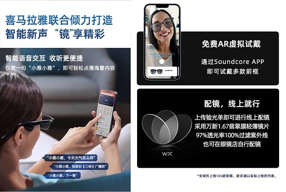  声阔布局智能眼镜新赛道， 联手喜马拉雅打造无感听音新物种
