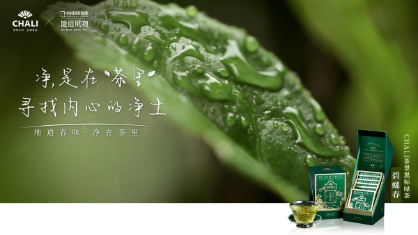 CHALI茶里黑标绿茶上市，携地道风物共探春茶净美之道