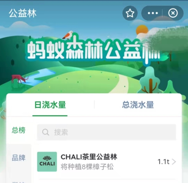  CHALI茶里联合蚂蚁森林推出早安茶，喝茶还能助力公益？