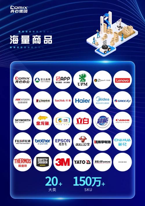  齐心集团中标多个采购项目 助力政企打造数字化供应链体系 