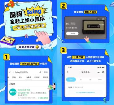  酷狗5sing：上线词曲交易小程序，推出社区版主激励计划 
