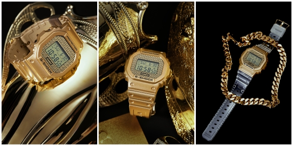  无「金」不HIP POP！G-SHOCK Gold Chain主题表款致敬黄金时代