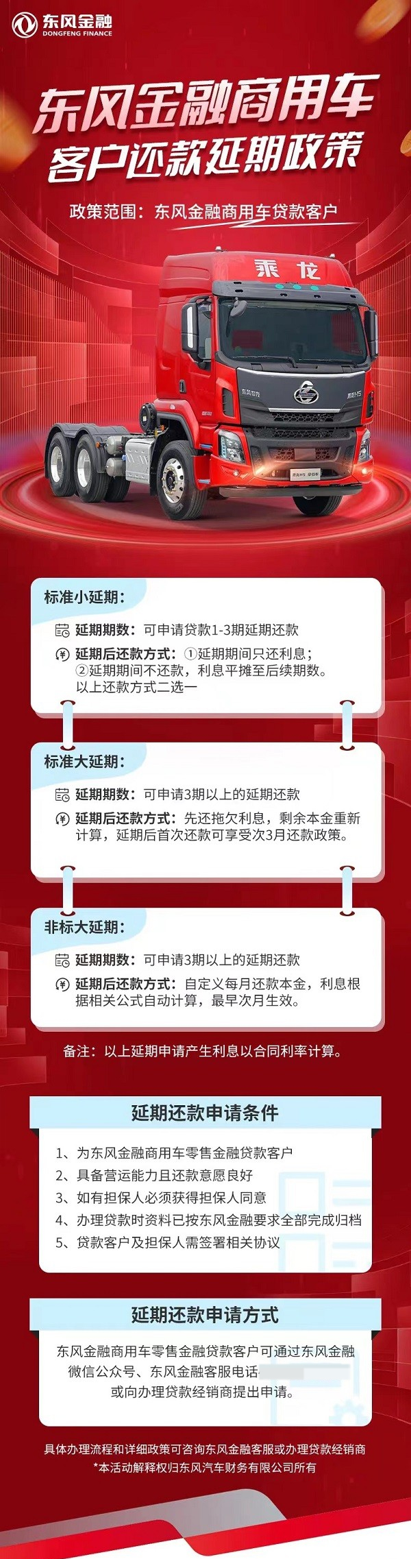 出台延迟还贷政策 乘龙与卡友共渡难关