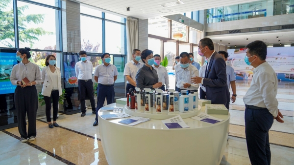  绘就发展新蓝图——西安市委副书记赵璟莅临优露清调研指导