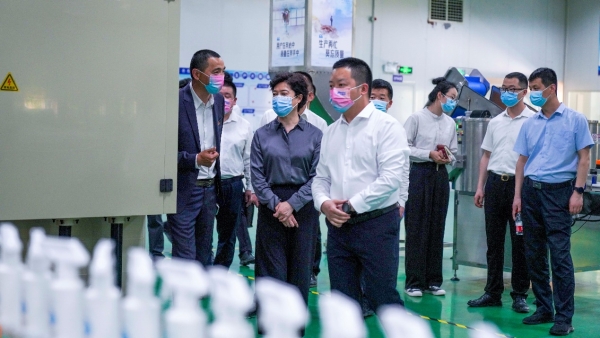  绘就发展新蓝图——西安市委副书记赵璟莅临优露清调研指导