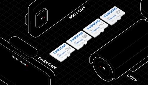  三星推出全新PRO Endurance存储卡，专为监控和行车记录仪使用