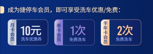  捷停车会员焕新上线，车主畅享5大权益！