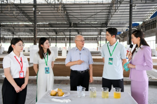 人民网“透明工厂”走进涪陵 武大靖带你逛乌江轻盐榨菜智能车间