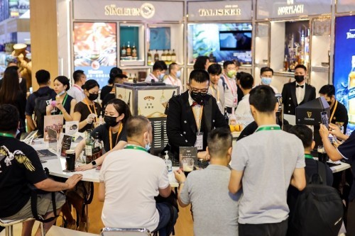 Diageo, a world-renowned wine group, re-appeared at the Consumer Expo, presenting a diversified product matrix to stimulate market consumption vitality