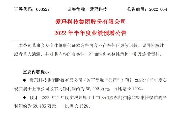 三大增量引擎强力驱动，爱玛科技半年利润猛增！